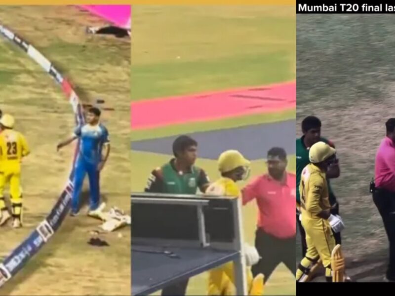  T20 Mumbai 2026 Fight