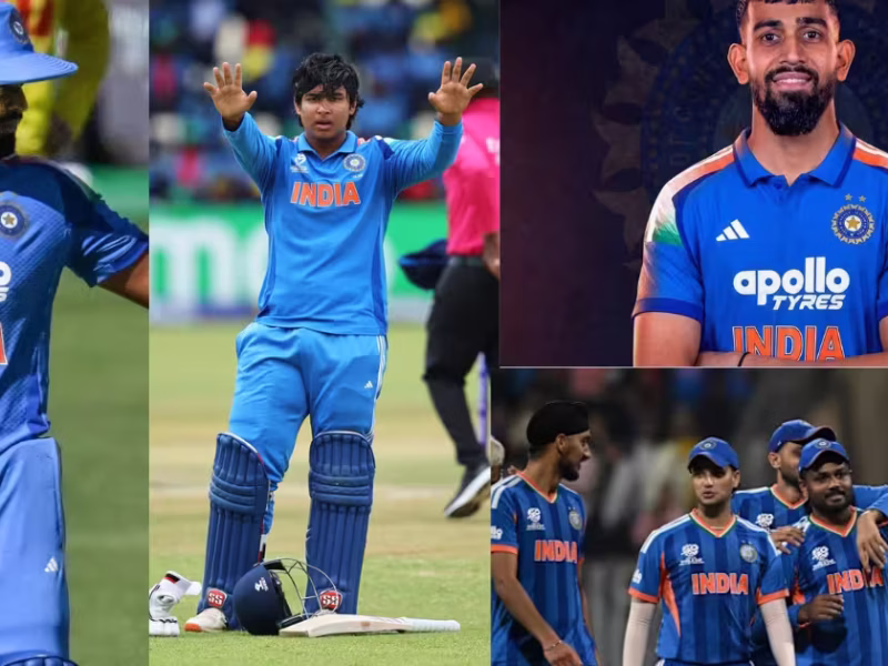 Team India IND vs IRE AND IND vs ENG