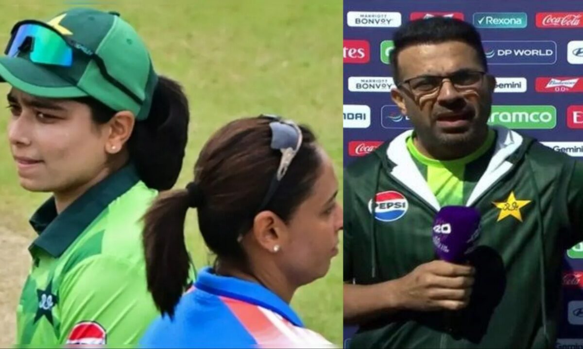 Wahab Riaz IND vs PAK No Handshake