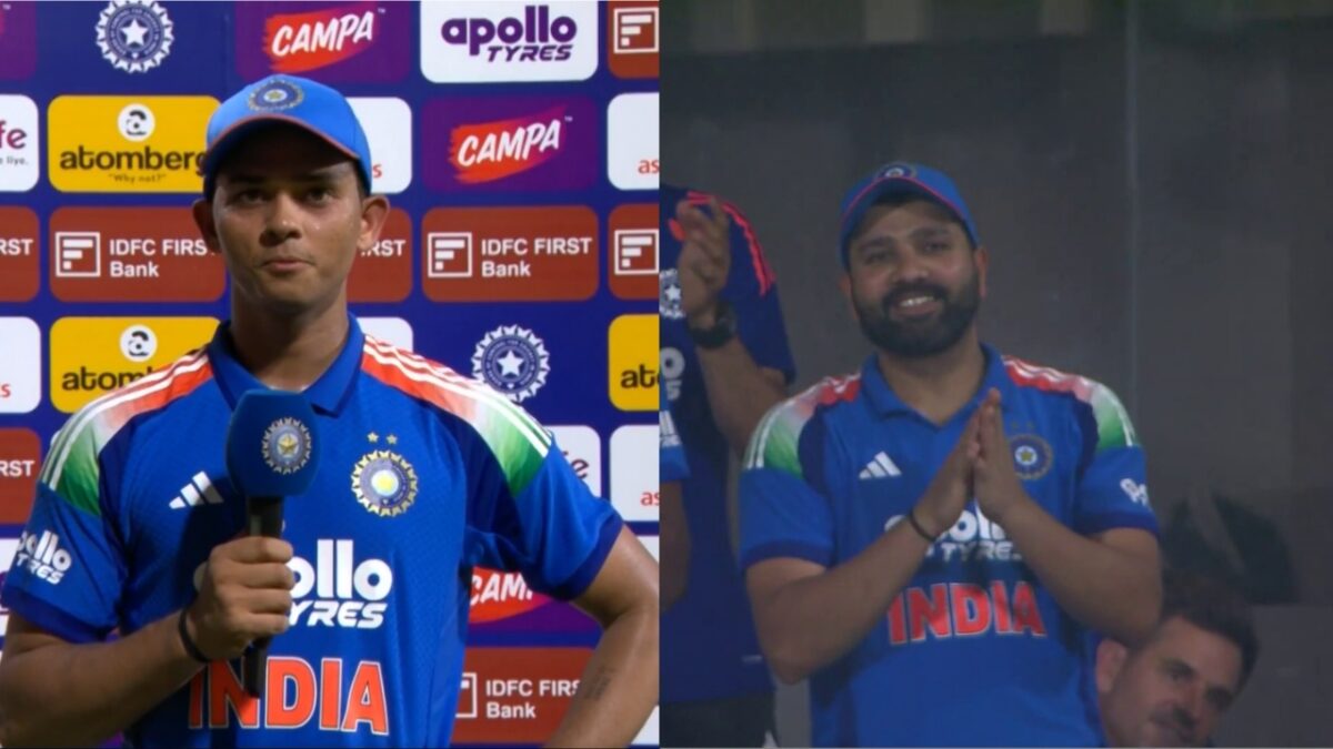 Yashavi Jaiswal Rohit Sharma Team India