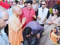 सीएम योगी ने मंत्री सुनील शर्मा के बेटे ऋषभ को दिया आशीर्वाद, सगाई समारोह में दिखा आत्मीय अंदाज
