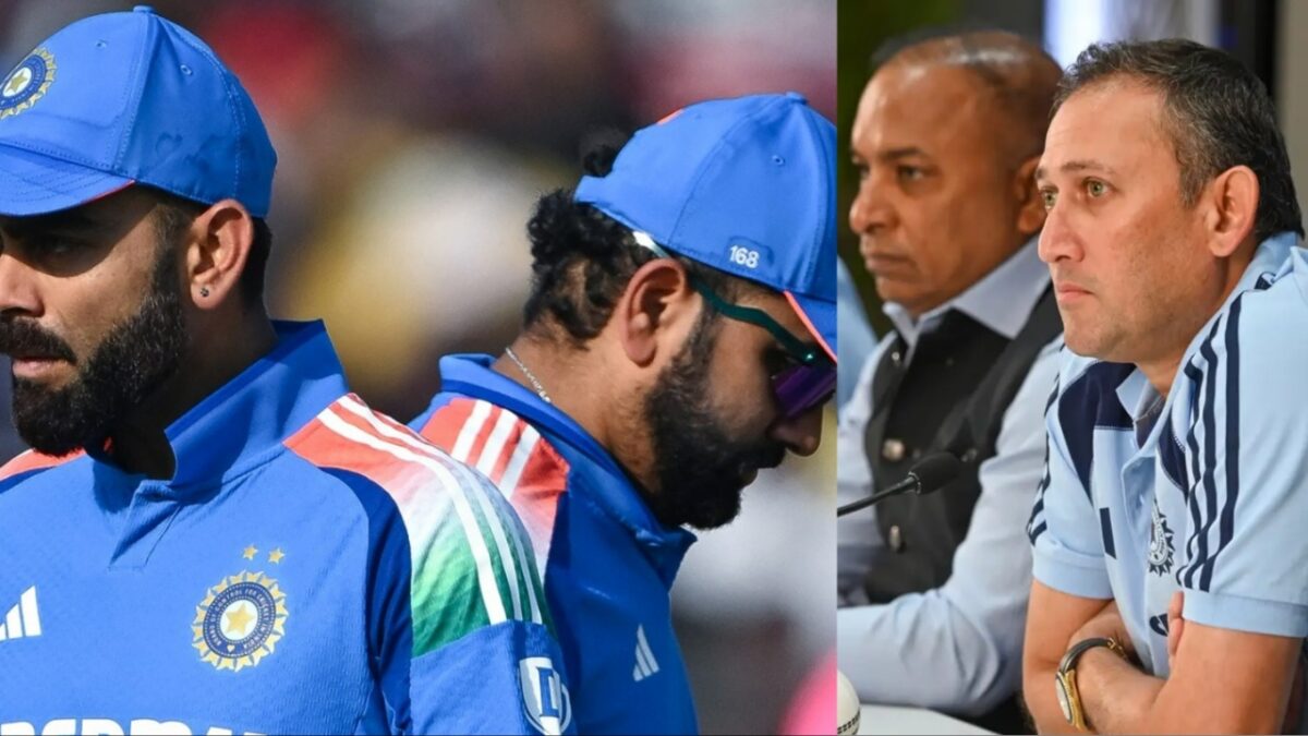 Ajit Agarkar Team India BCCI Gautam Gambhir Virat Kohli and Rohit Sharma