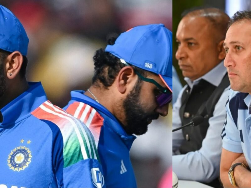 Ajit Agarkar Team India BCCI Gautam Gambhir Virat Kohli and Rohit Sharma