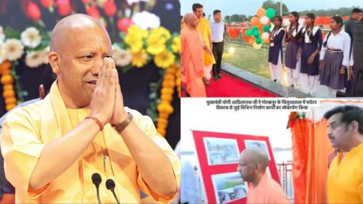 CM Yogi Adityanath in Gorakhpur