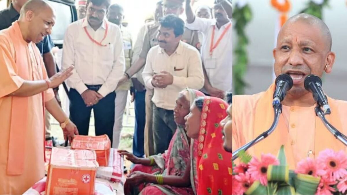 CM Yogiadityanath in Basti
