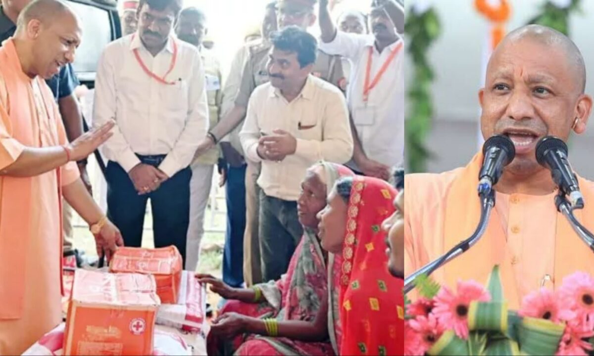 CM Yogiadityanath in Basti