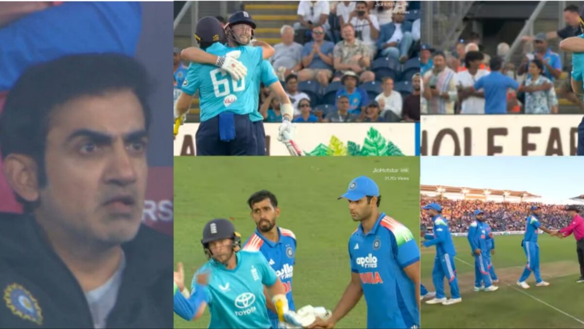 Gautam Gambhir Team India IND vs ENG 2nd ODI