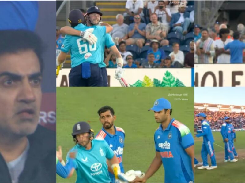 Gautam Gambhir Team India IND vs ENG 2nd ODI