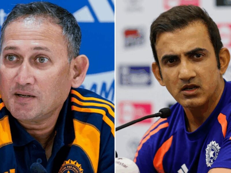 Gautam Gambhir and Ajit Agarkar BCCI