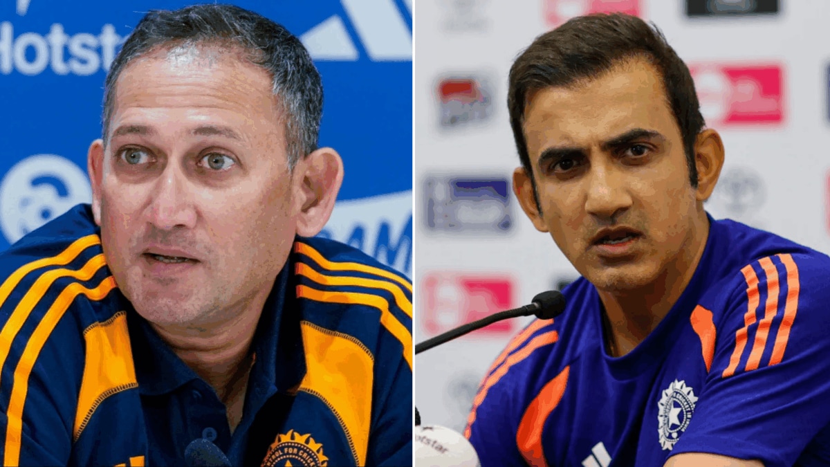 Gautam Gambhir and Ajit Agarkar BCCI