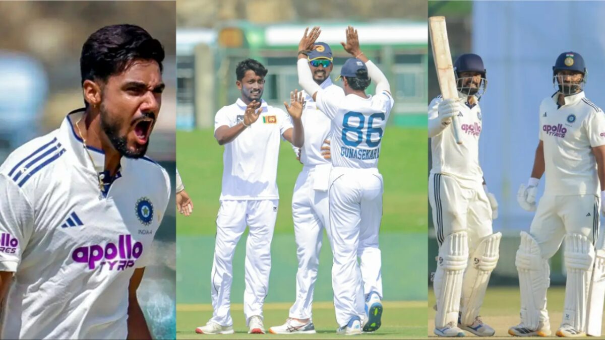 IND A vs SL A Team India Gurnoor Barar