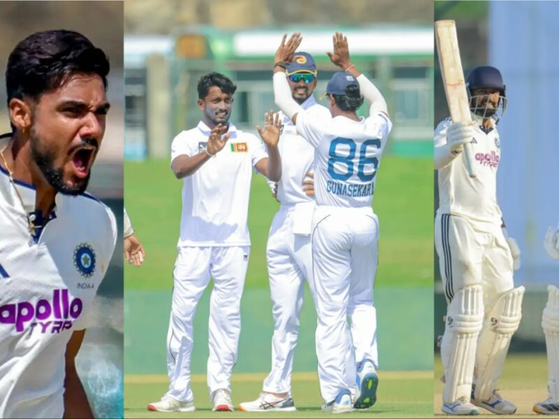 IND A vs SL A Team India Gurnoor Barar