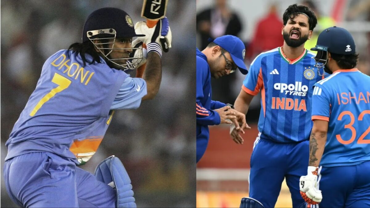 IND vs ENG Shreyas Iyer and MS Dhoni