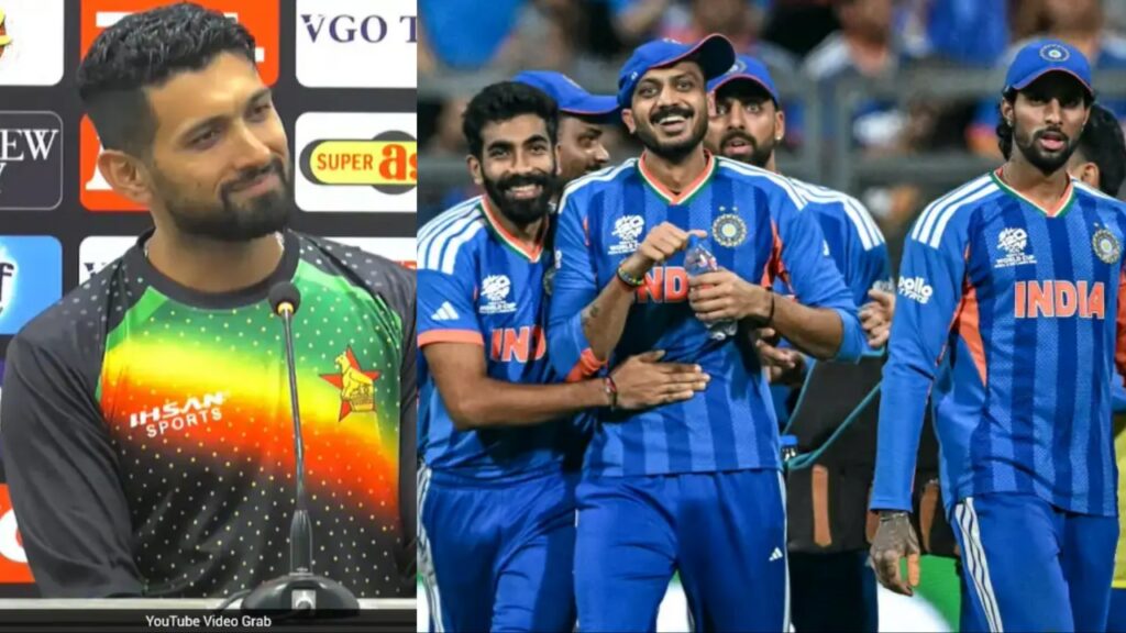 सीरीज से पहले जिम्बाब्वे के कप्तान सिकंदर रजा ने भारत को दिखाई आंख, कहा “भारत को इस सीरीज में हम…. सीरीज से पहले जिम्बाब्वे के कप्तान सिकंदर रजा ने भारत को दिखाई आंख, कहा “भारत को इस सीरीज में हम….