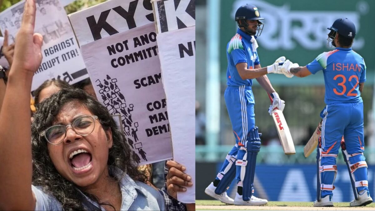 NEET Paper Leak Shubman Gill and Ishan Kishan