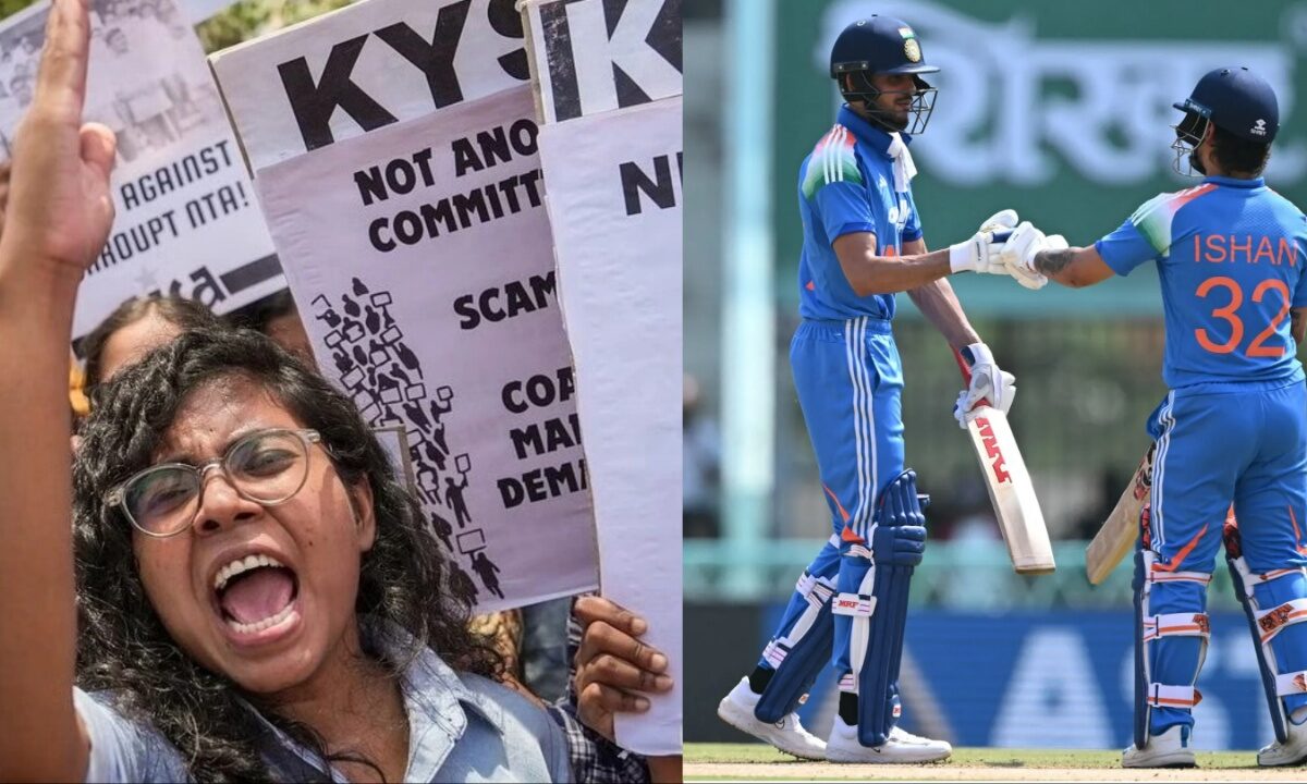NEET Paper Leak Shubman Gill and Ishan Kishan