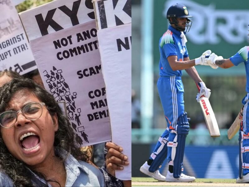 NEET Paper Leak Shubman Gill and Ishan Kishan