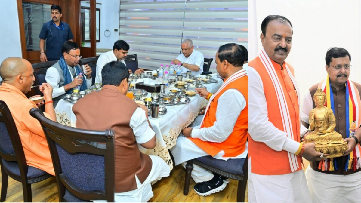 Nitin Nabin Keshav Maurya CM Yogi Adityanath