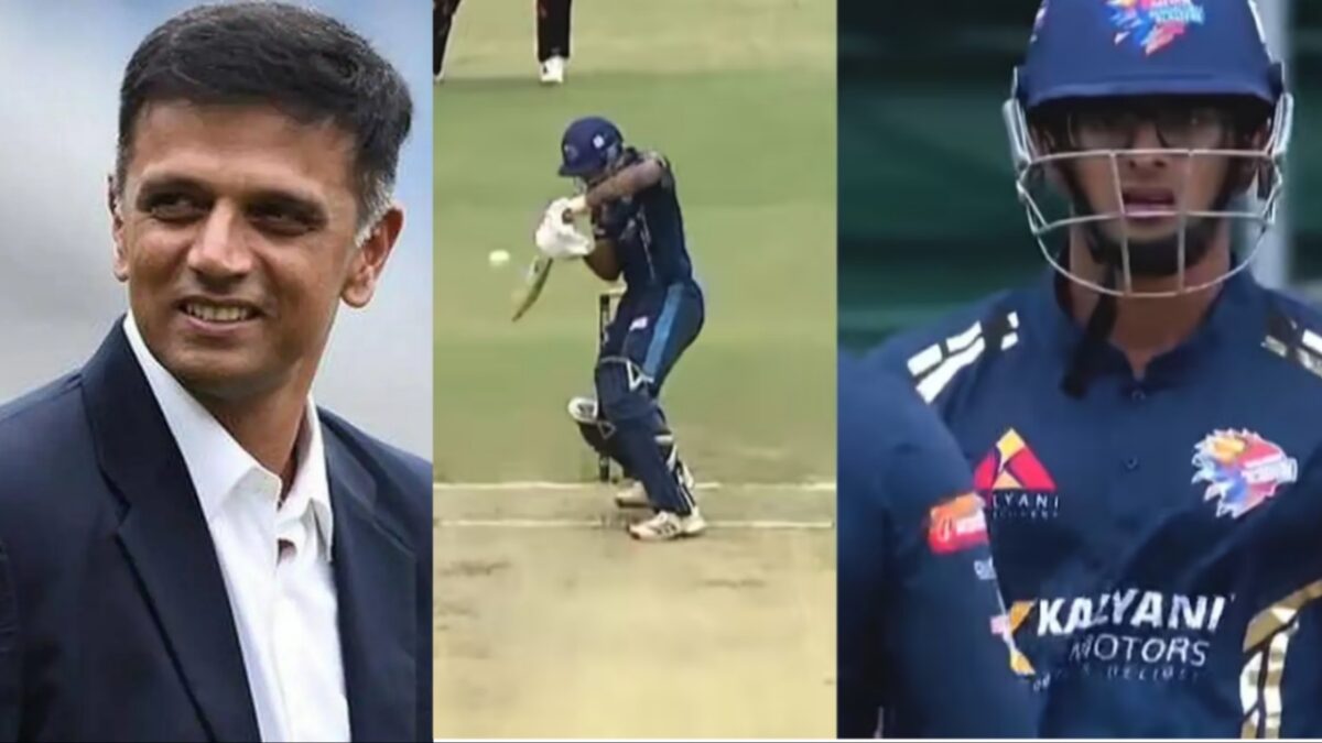 Rahul Dravid son Samit Dravid