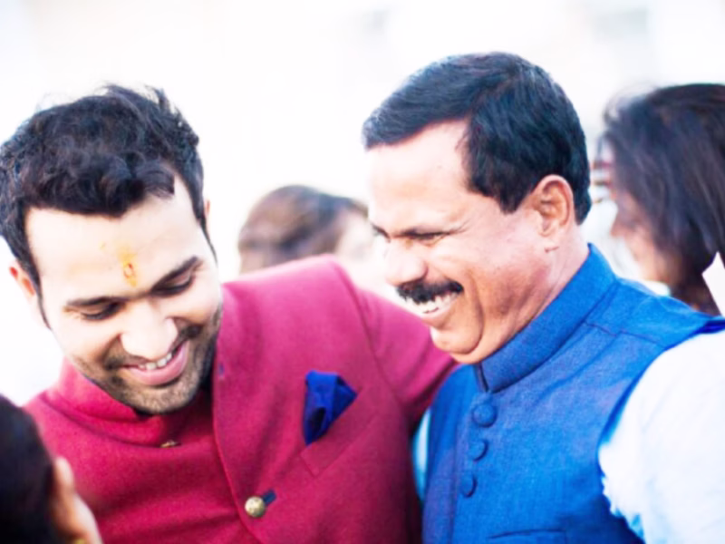 Rohit Sharma and Dinesh Lad