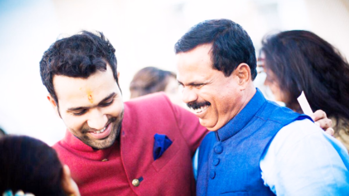 Rohit Sharma and Dinesh Lad