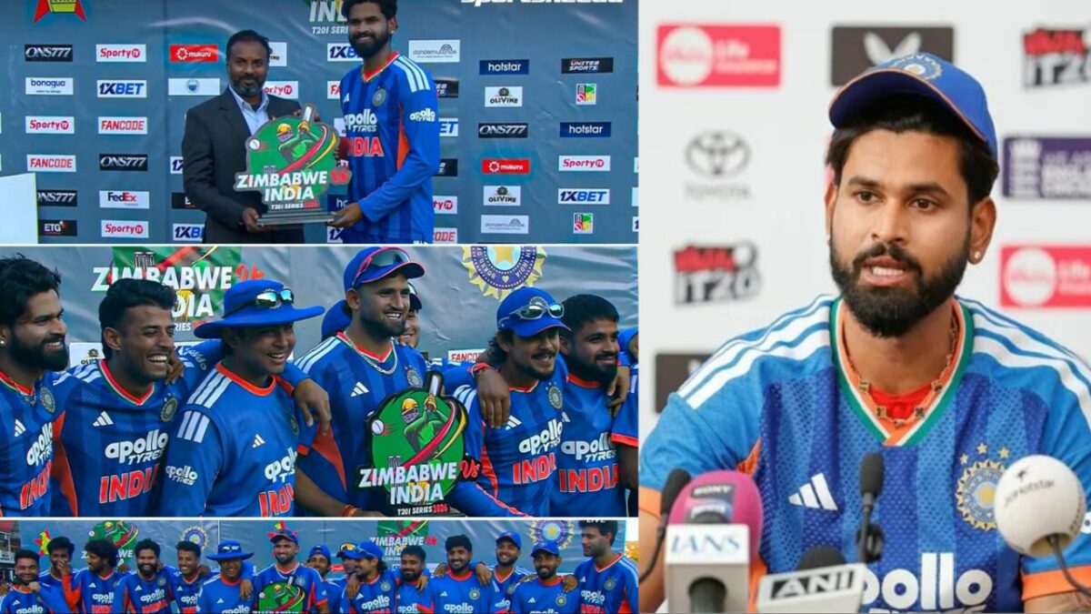 Shreyas Iyer Post Match IND vs ZIM 3rd T20I