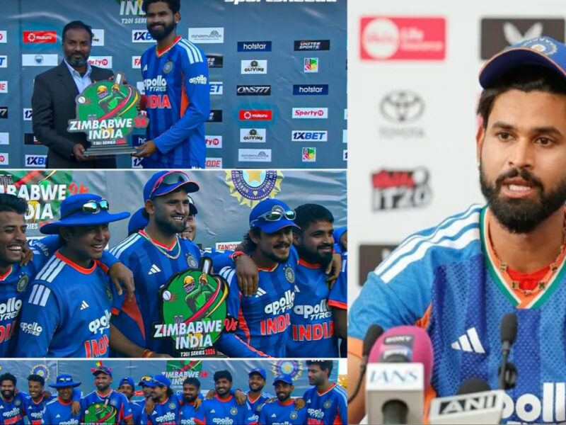 Shreyas Iyer Post Match IND vs ZIM 3rd T20I