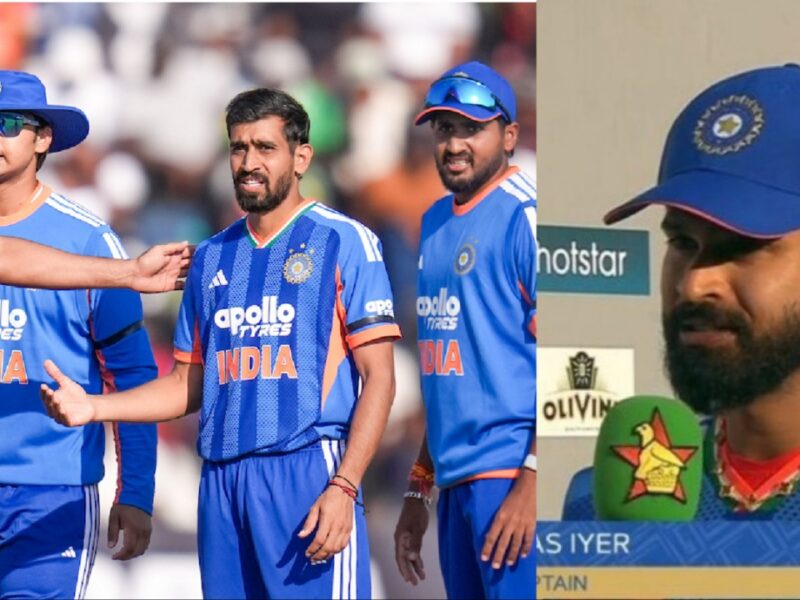 Shreyas Iyer Post Match IND vs ZIM