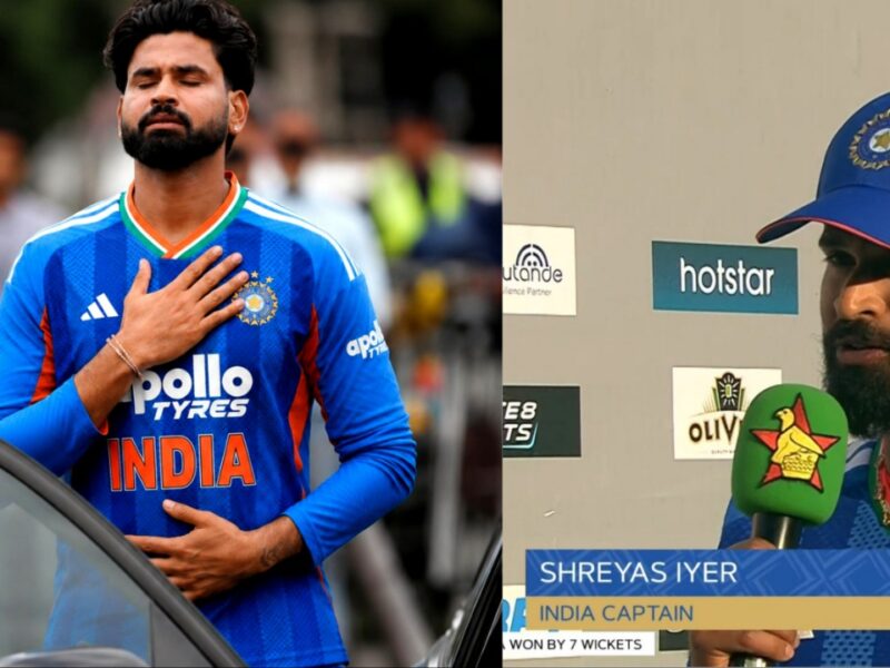 Shreyas Iyer Team India Captain Win