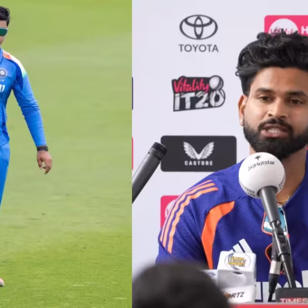 वैभव का नाम सुनते ही भड़के भारतीय कप्तान श्रेयस अय्यर, पहले टी20 मैच से पहले सूर्यवंशी को लेकर दिया विवादित बयान