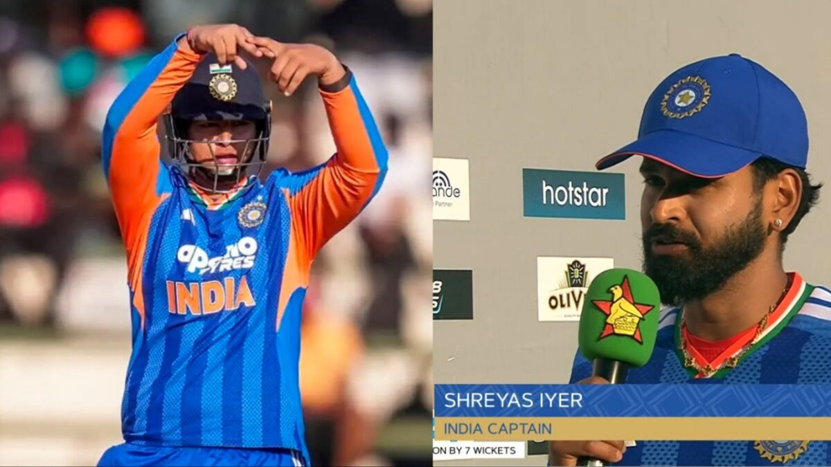 Shreyas Iyer on Vaibhav Sooryavanshi 50
