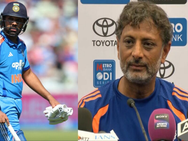 Sitanshu Kotak on Rohit Sharma