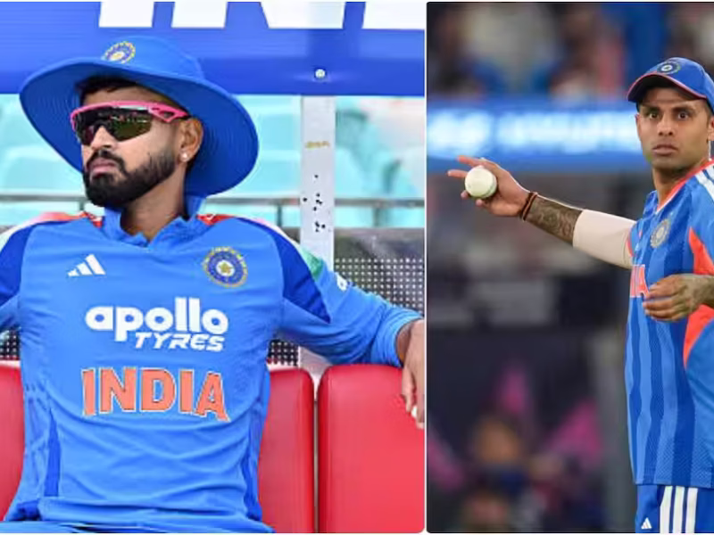 Suryakumar Yadav and Shreyas Iyer Team India