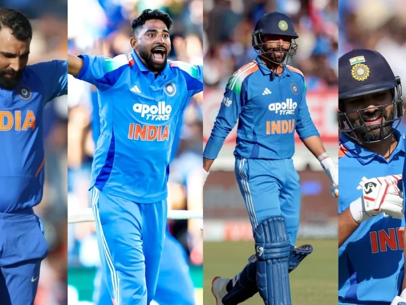 Team India ICC ODI World Cup 2027 Shami Siraj