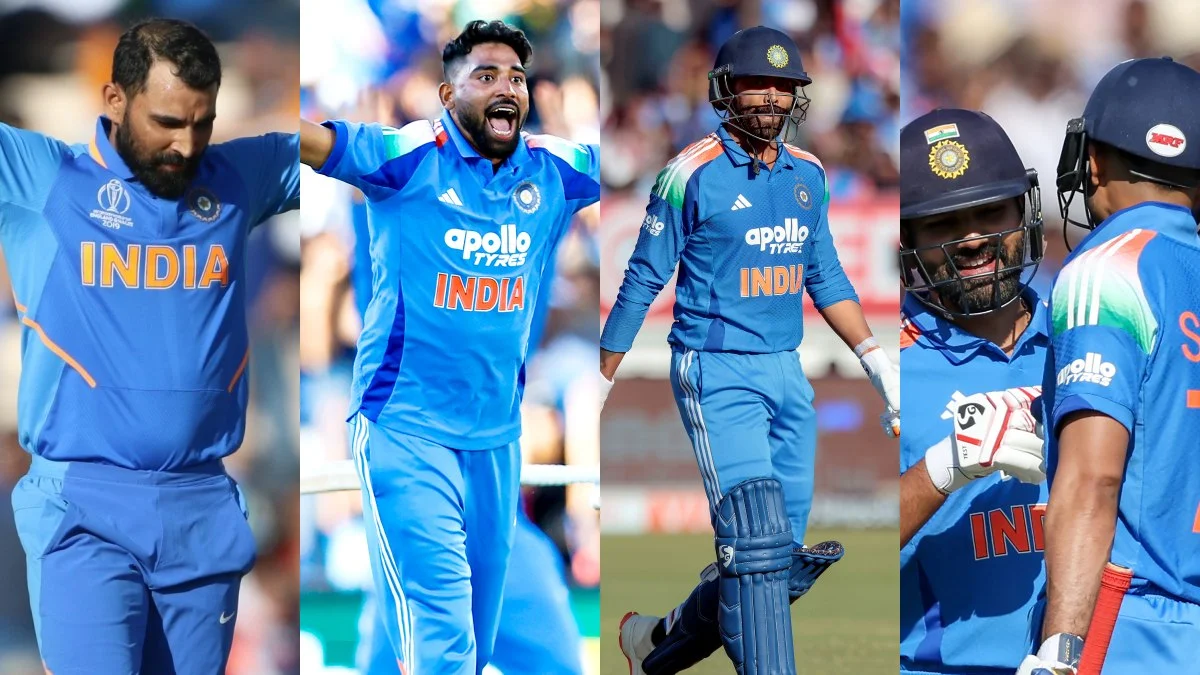 Team India ICC ODI World Cup 2027 Shami Siraj