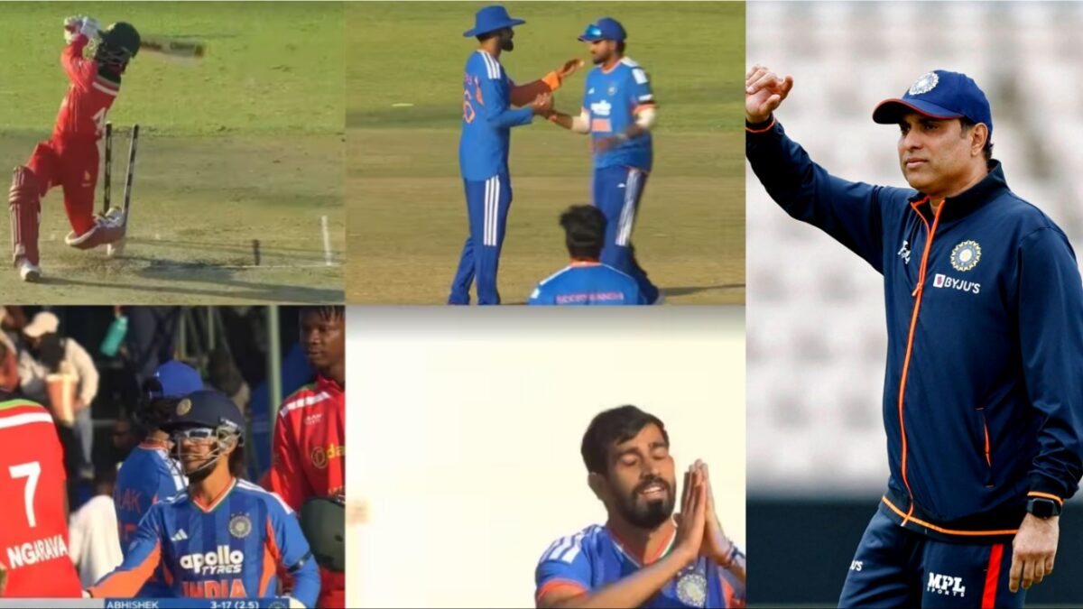 Team India VVS Laxman IND vs ZIM