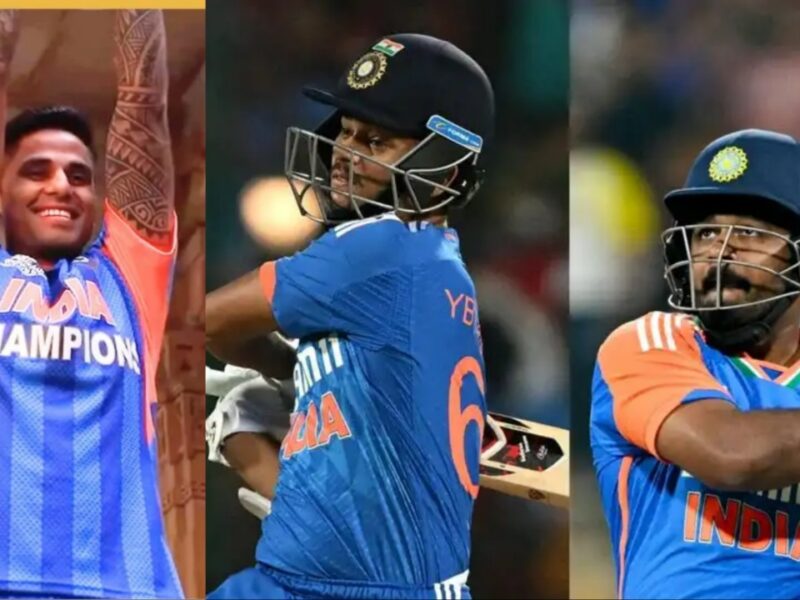 Team India Yashasvi Sanju and SKY