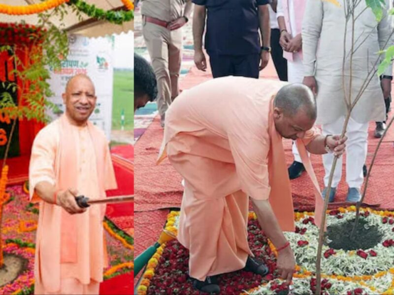 CM Yogi Adityanath ने शुरू किया उत्तर प्रदेश का महा वृक्षारोपण अभियान, हरियाली बढ़ाने की बड़ी पहल