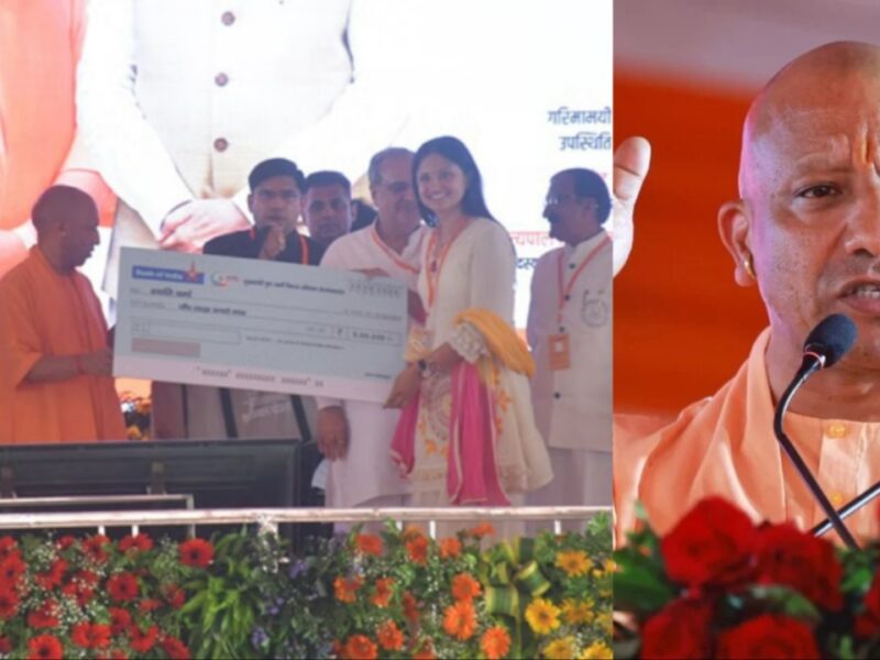 मुरादाबाद से योगी का सपा पर हमला, बोले- अयोध्या जाकर करें प्रायश्चित; दाऊ दयाल खन्ना के नाम पर होगा इलाके का नामकरण