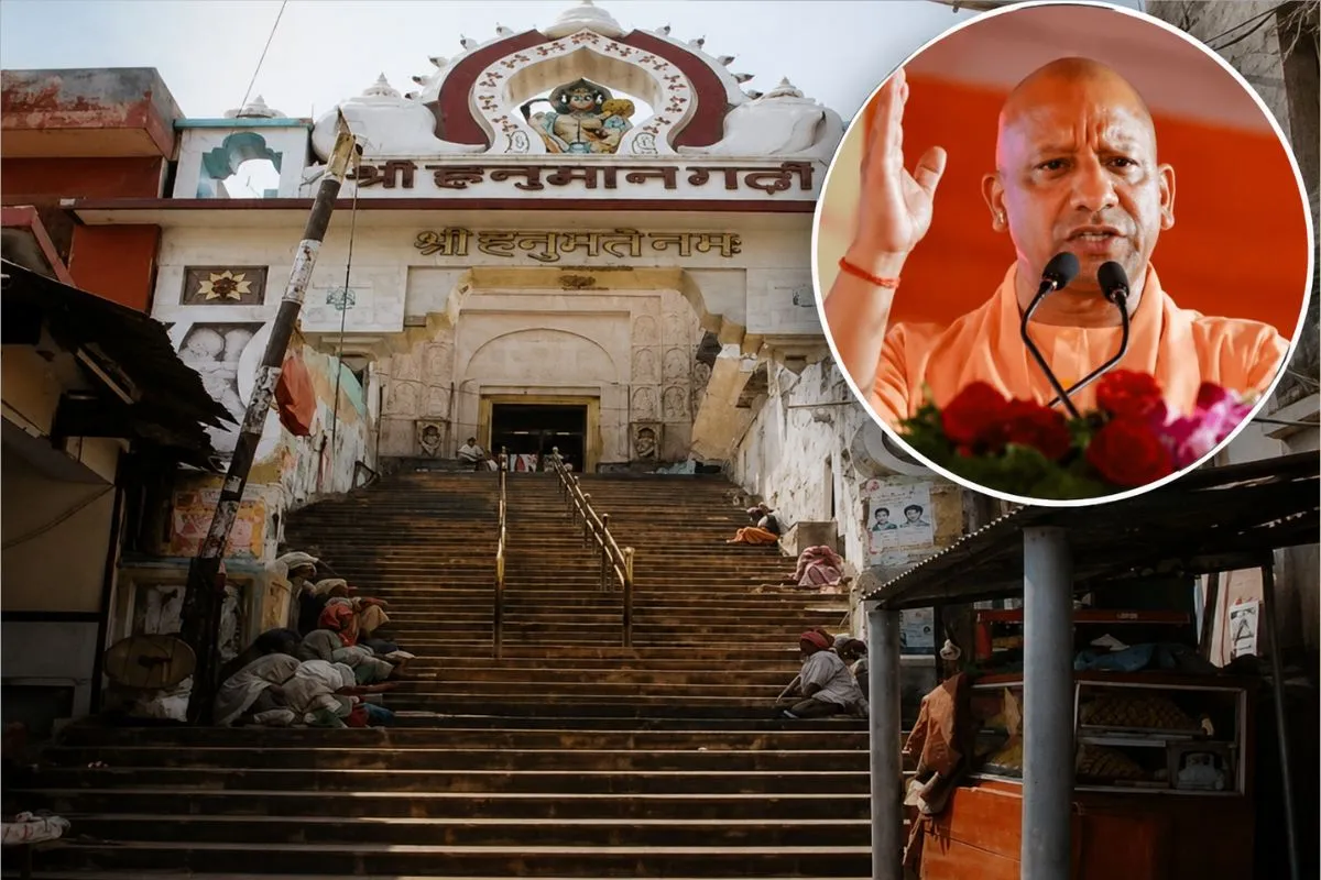 Yogi Adityanath on Namaz in Hanumangarhi