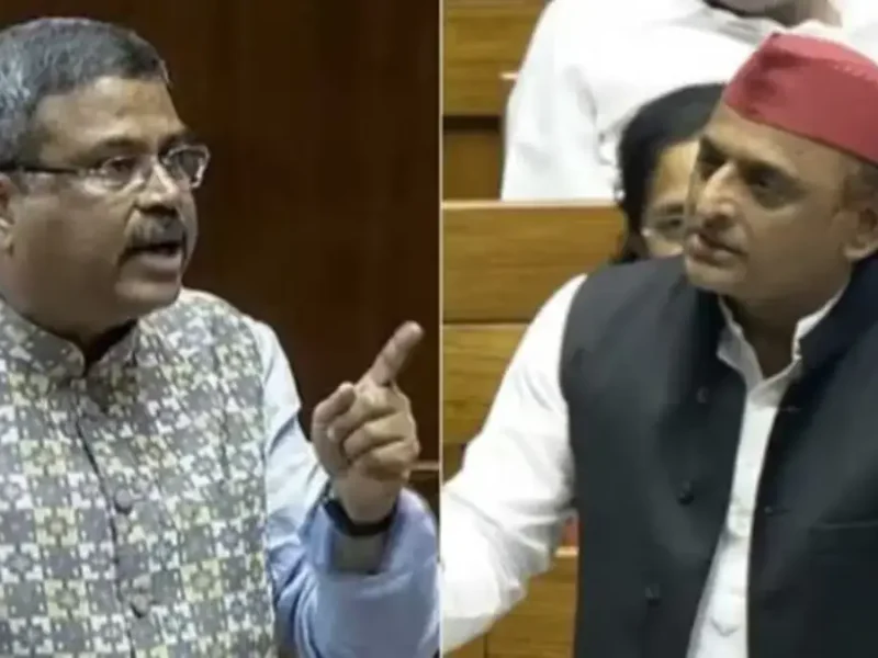 धर्मेंद्र प्रधान के इस्तीफे के बाद अखिलेश यादव का बड़ा दावा, कहा “ये तो बस शुरुआत है अब EVM की…..