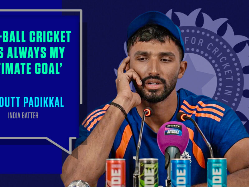 Devdutt Padikkal IND vs SL