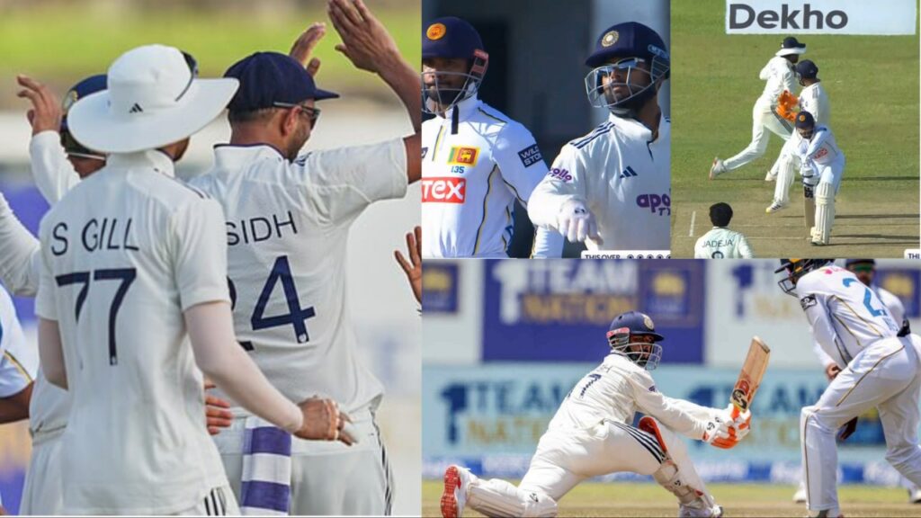पहले ऋषभ पंत ने की पिटाई फिर मानव सुथार के फिरकी में फंसी श्रीलंका, जीत से सिर्फ 6 विकेट दूर है टीम इंडिया पहले ऋषभ पंत ने की पिटाई फिर मानव सुथार के फिरकी में फंसी श्रीलंका, जीत से सिर्फ 6 विकेट दूर है टीम इंडिया