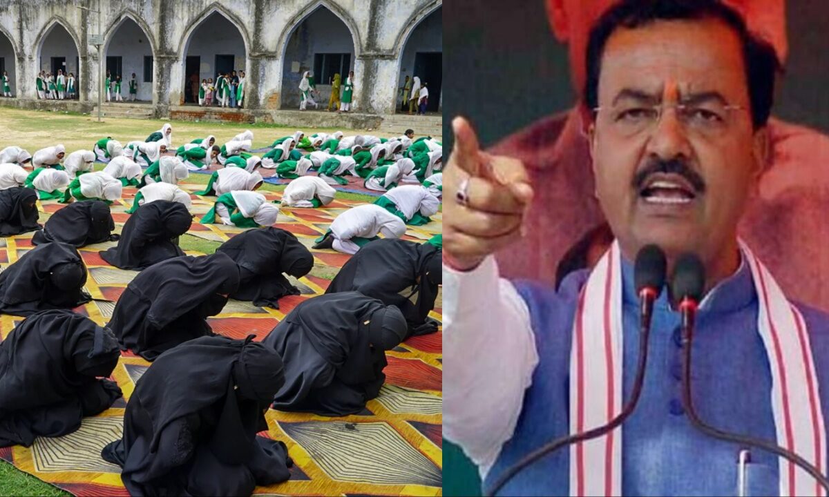Keshav Prasad Maurya on Madarsa