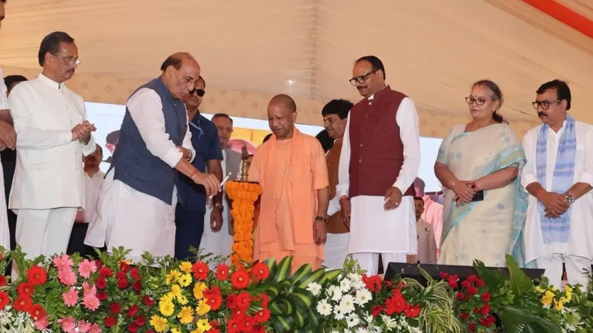 Rajnath Singh on CM Yogi Adityanath