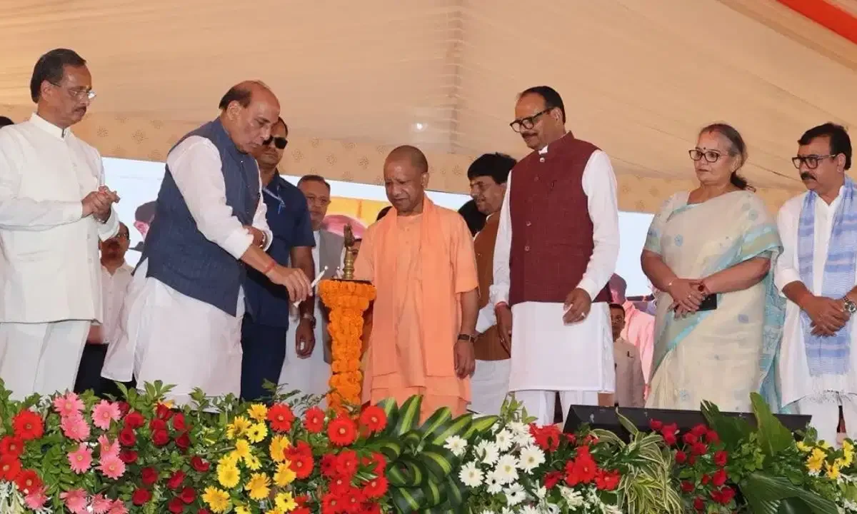 Rajnath Singh on CM Yogi Adityanath