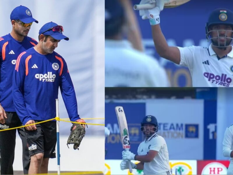 Team India IND vs SL 2ND DAY 1ST TEST