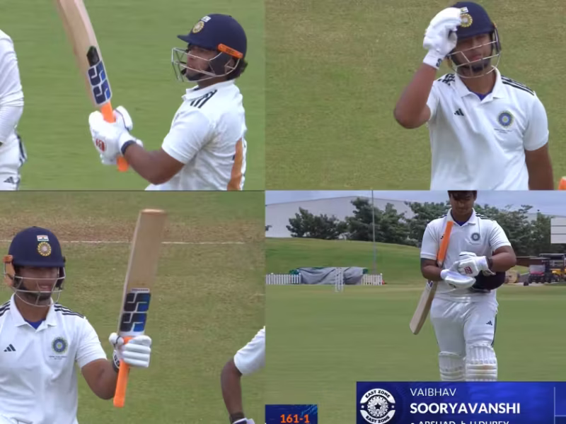 Vaibhav Sooryavanshi BCCI Duleep Trophy