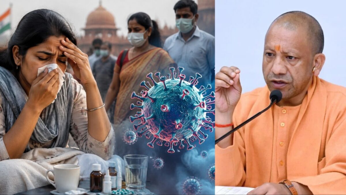 CM YOGI ADITYANATH MAHARAJGANJ