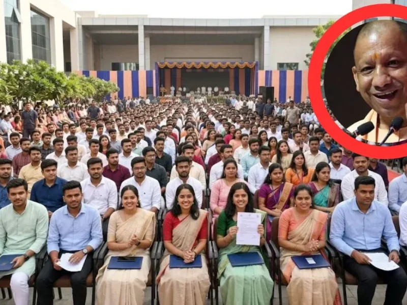 सीएम योगी आज 818 युवाओं को देंगे अप्वाइंटमेंट लेटर, यूपी में नौकरी का देने का महाभियान शुरू